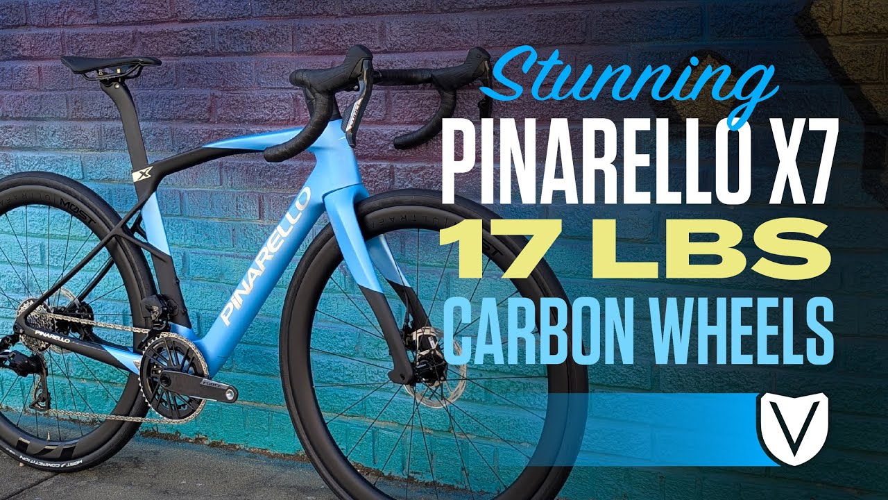Обзор Pinarello X7 Force AXS 2026 года | Всего 17 фунтов + карбоновые колеса! | Victory Bicycle S...