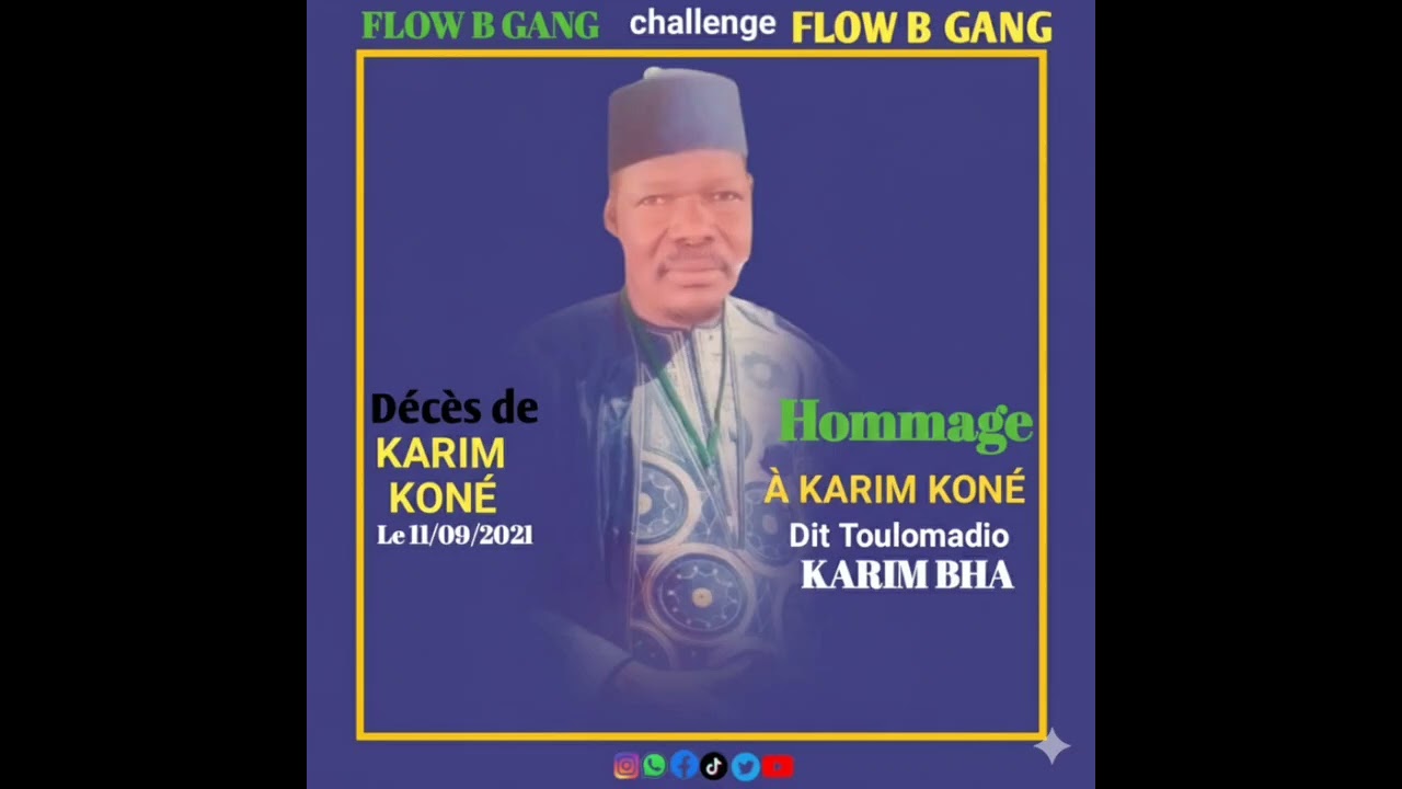 FLOW B GANG TOULOMADIO KARIM KONE FASSA 