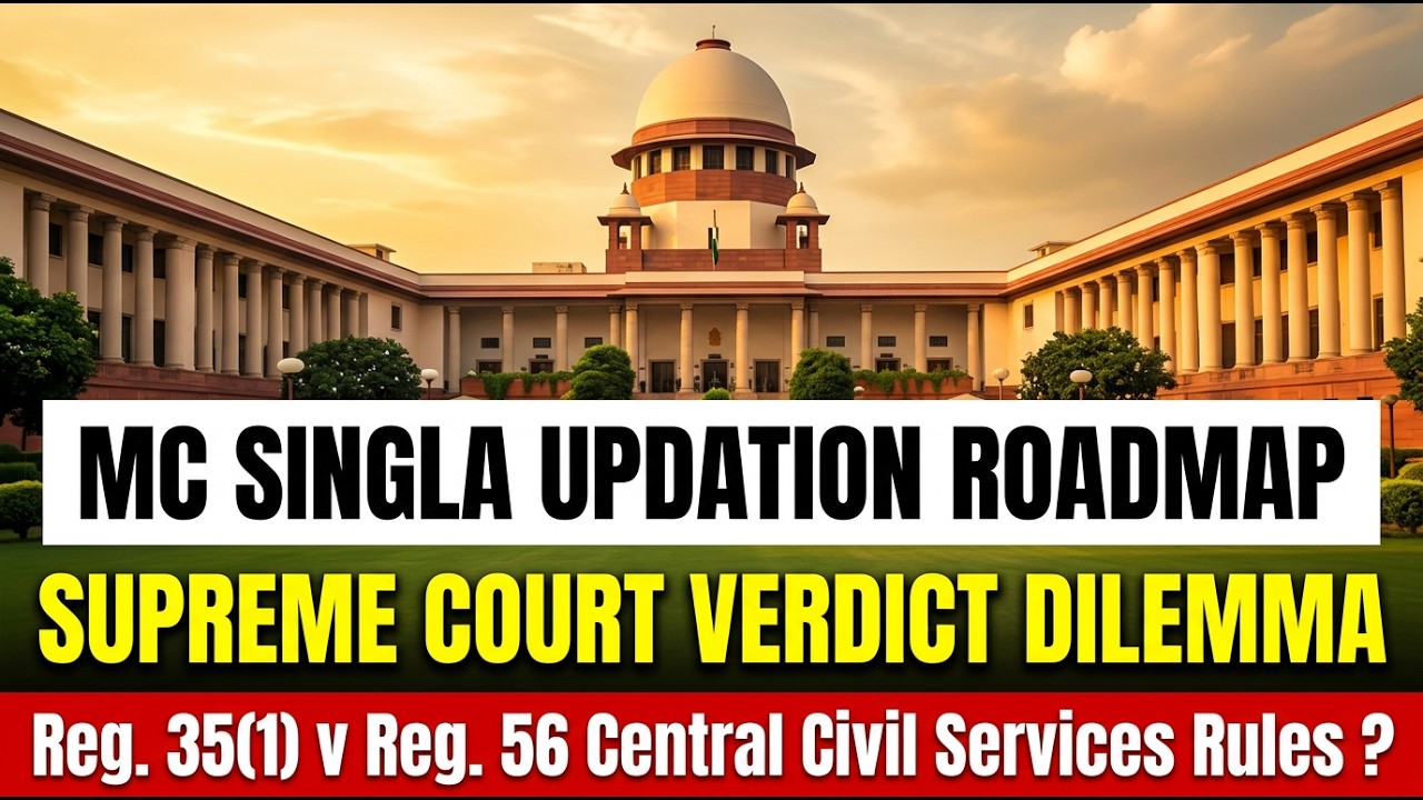 Is Regulation 56 the Key to MC Singla Pension Updation Battle?
