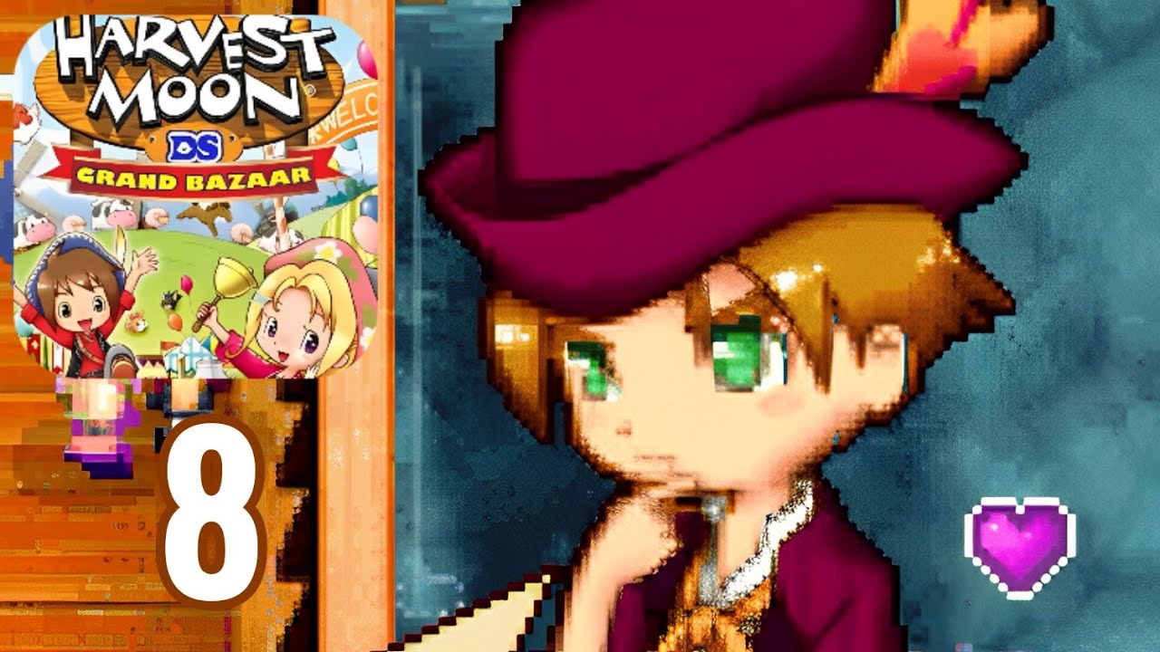 HARVEST MOON DS: GRAND BAZAAR - Gameplay Walkthrough Part 8 - No Commentary