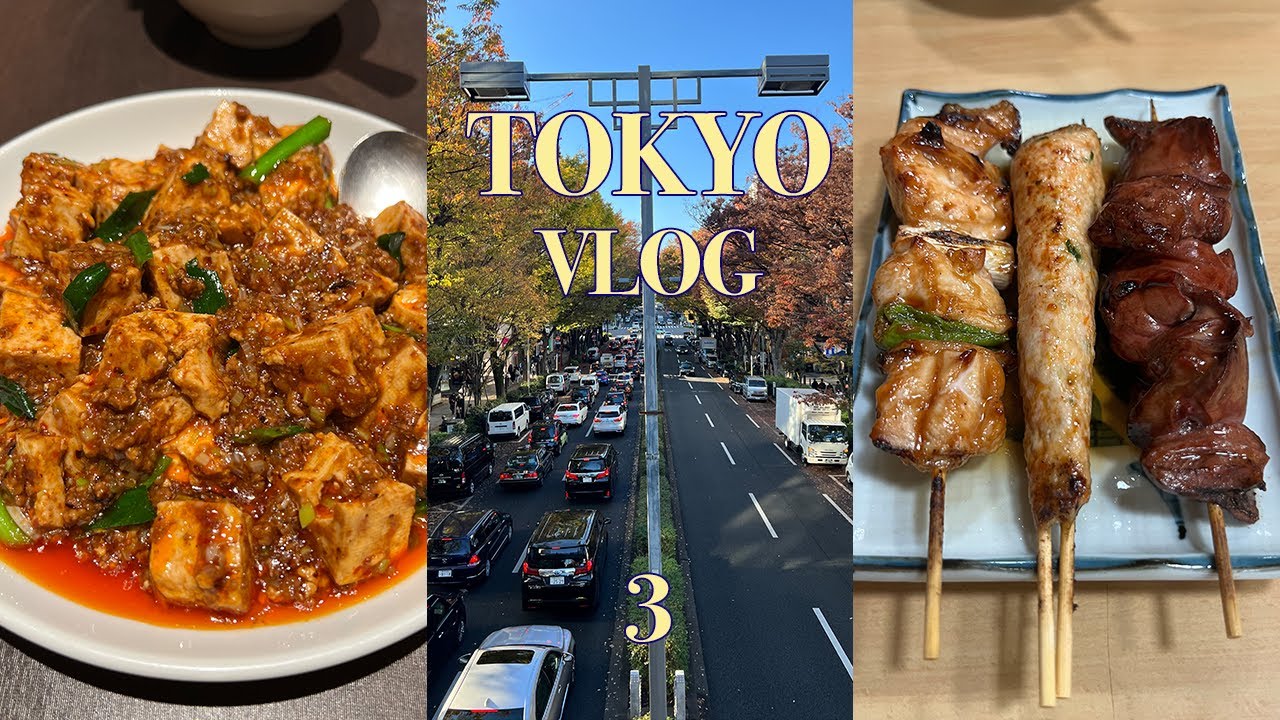 최신판 도쿄 VLOG | 도쿄 여행 가기 전에 꼭 알고 가세요 | 도쿄 여행, 시부야 맛집, 사카에스시, 류노코 마파두부, 타케토리 야키토리, 오모테산도 볼거리