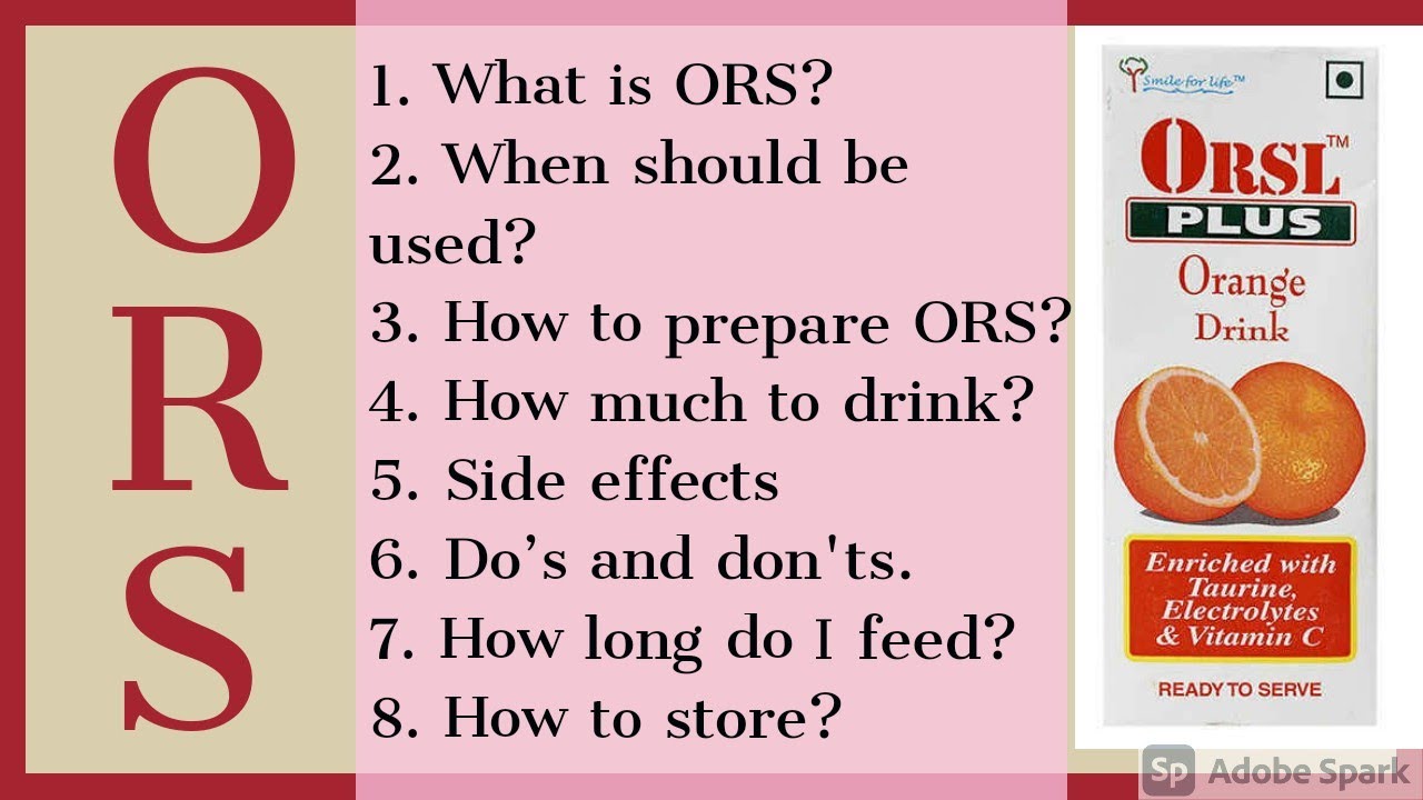 ORS|Home made|How much to drink|side effects| common mistakes| tamil| English subtitles|#MMF