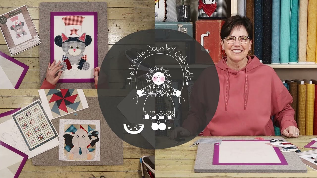 The Whole Country Caboodle  - Appliqué Demo