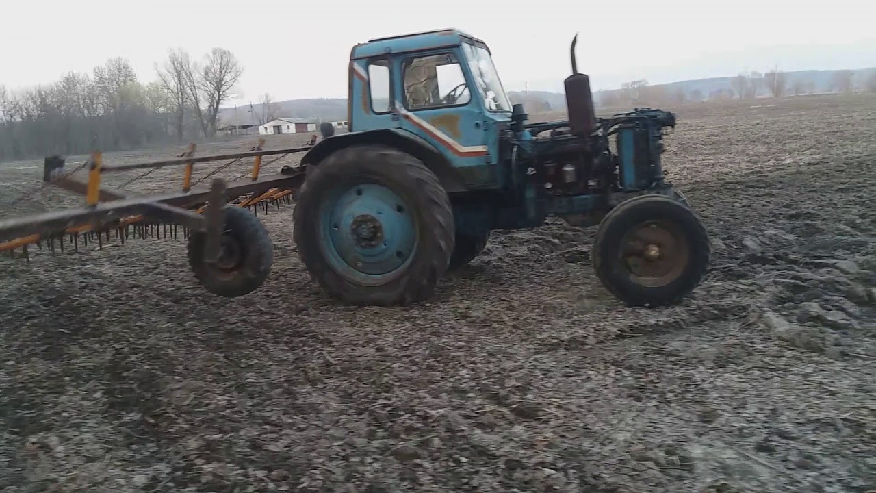 Зубова борона своими руками испытание