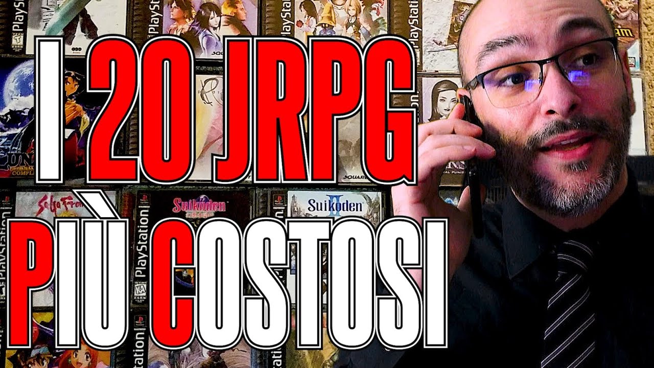 I 20 JRPG PIÙ COSTOSI DI SEMPRE ▶ SNES PS1 PS2 PS3 PS4 PS5 NINTENDO GC SWITCH STEAM PC SEGA GDR