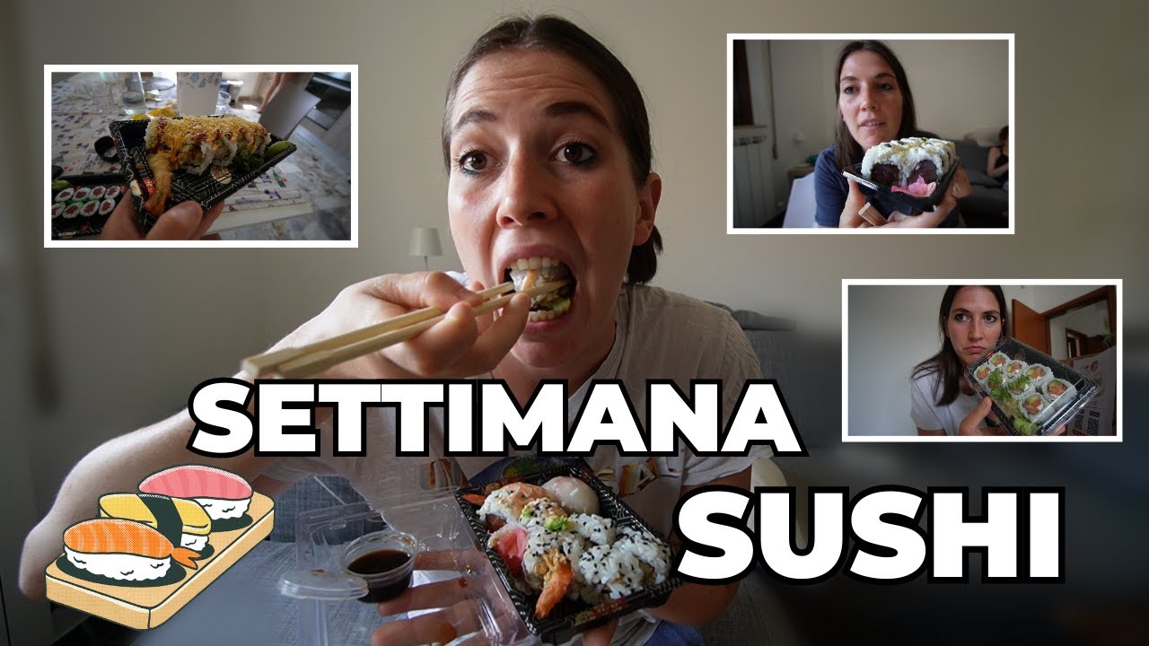 SETTIMANA SUSHI! *settimana più costosa di tutte*