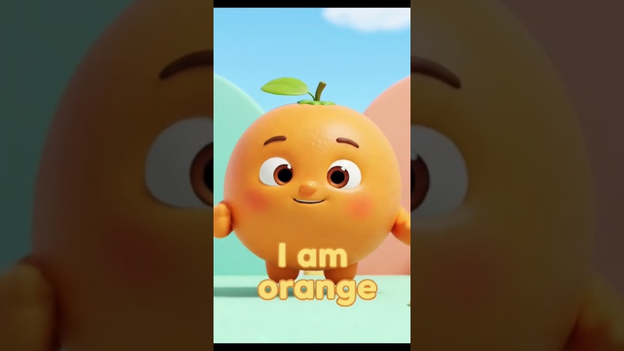 Colors Names 😍|Colors Song with fruits name 