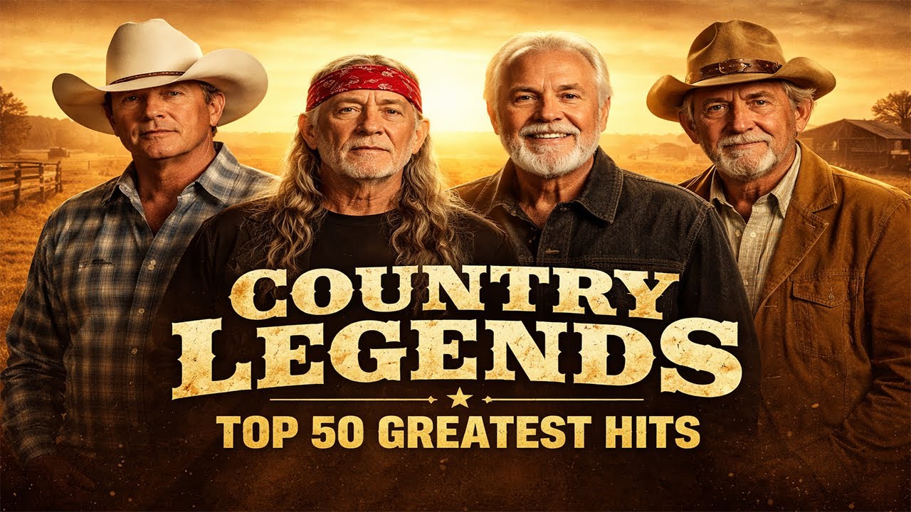 Best Classic Country Songs Ever 🎶 Top 50 Hits by Alan Jackson, Willie Nelson, Kenny Rogers & Don Wi