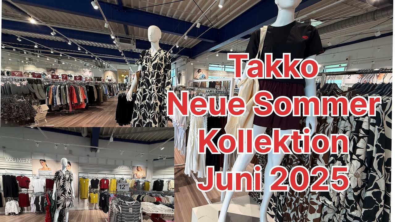 Schöne neue Sommerkollektion bei Takko Juni 2025
