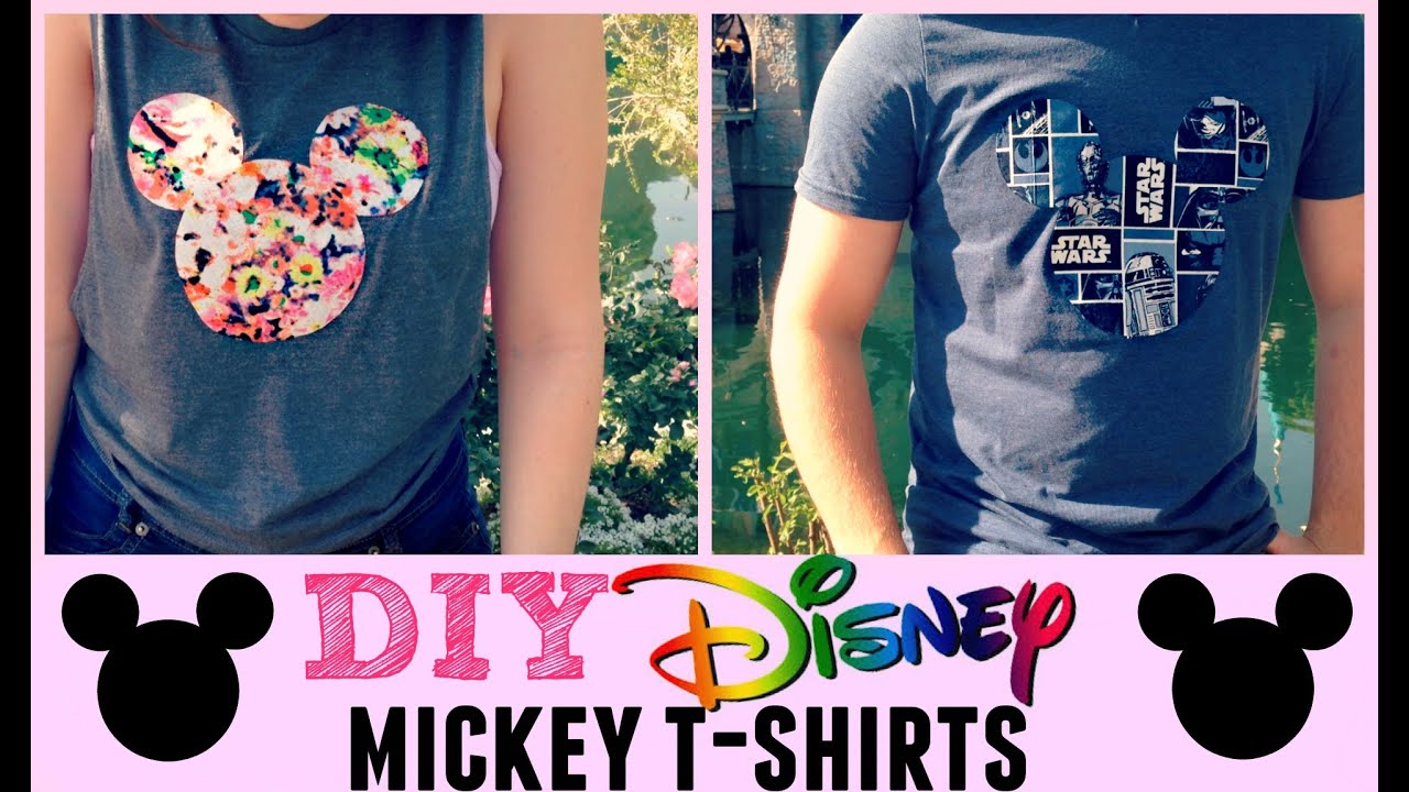 Disney DIY | Mickey T-Shirts