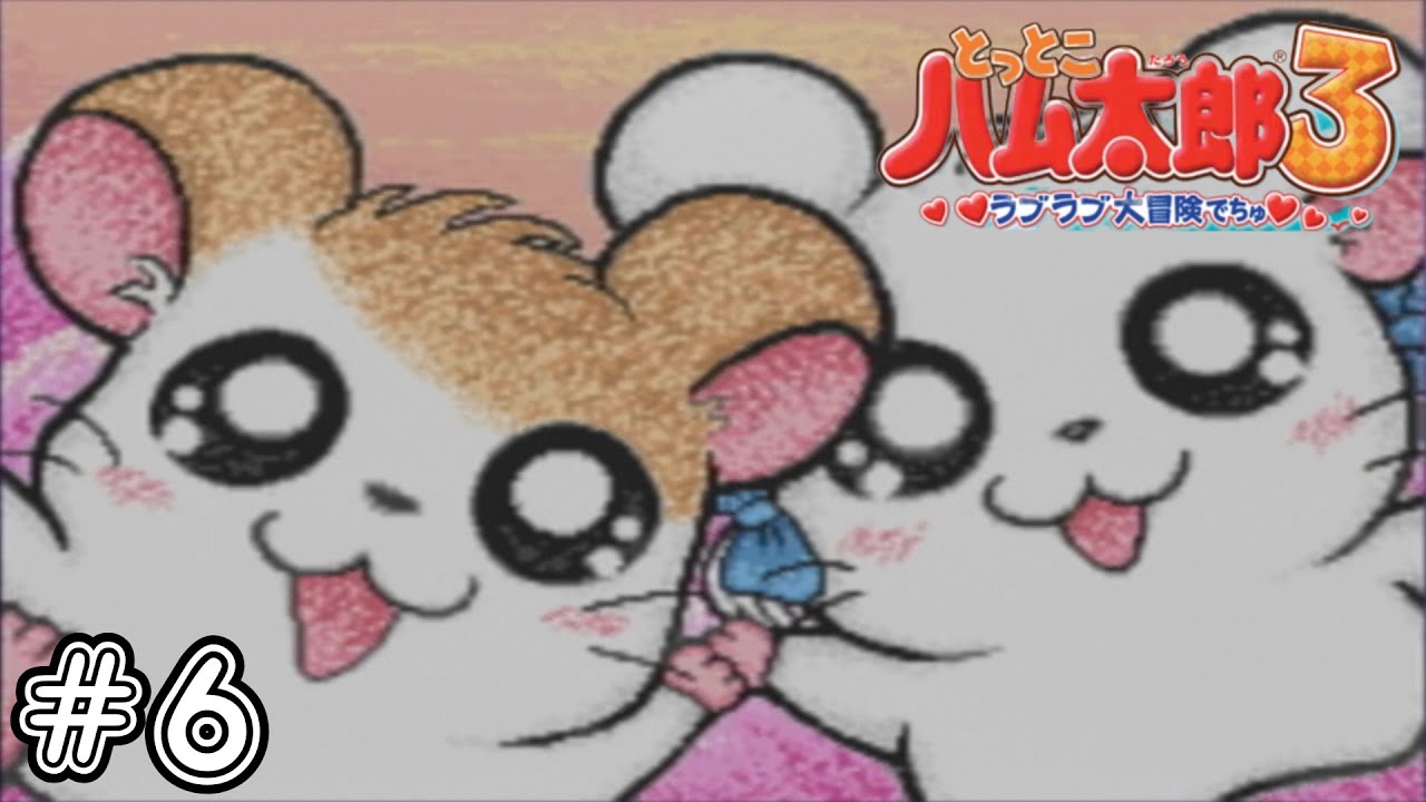 実況　最高のカップル【とっとこハム太郎３ラブラブ大冒険でちゅ】#6