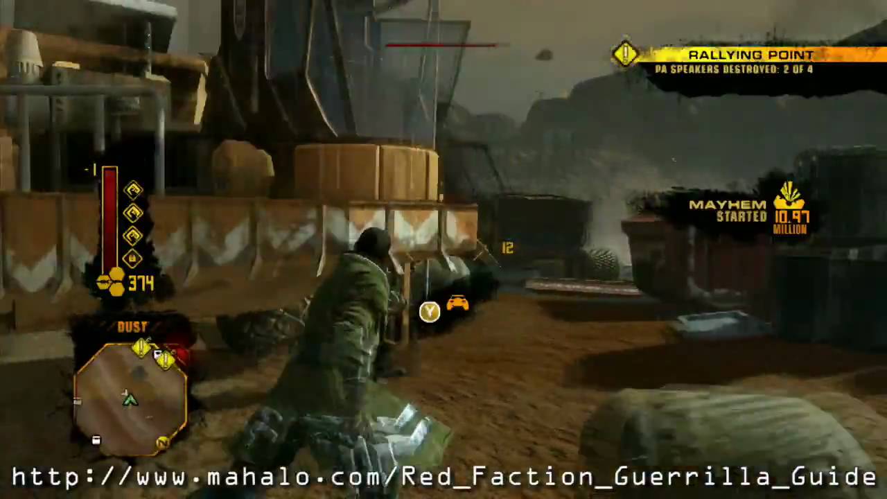 Red Faction Guerrilla Walkthrough - Rally Point Mission