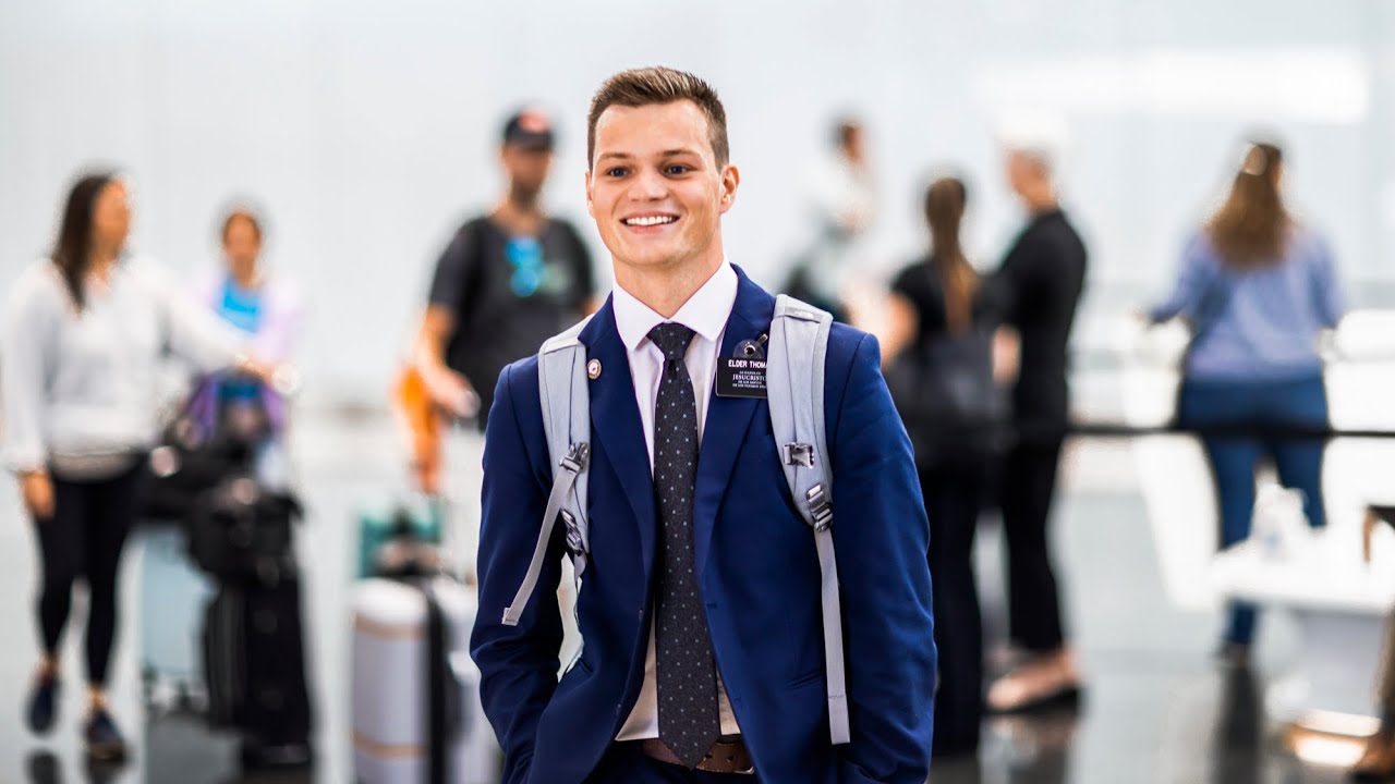 Darby's Missionary Coming Home in the Airport