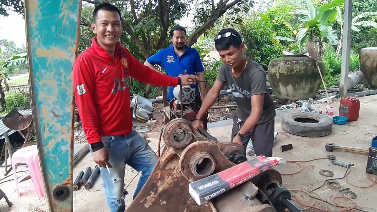 ช่างก้องตั้งเครื่องคว้านบุ้งกี๋เรียบร้อยแล้ว!!