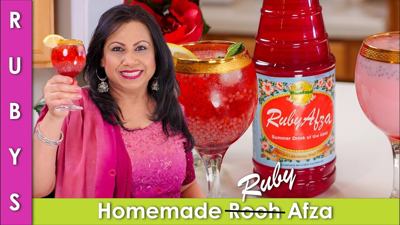 Rooh Awza Homemade Recipe Sharbat Recipe in Urdu Hindi - RKK