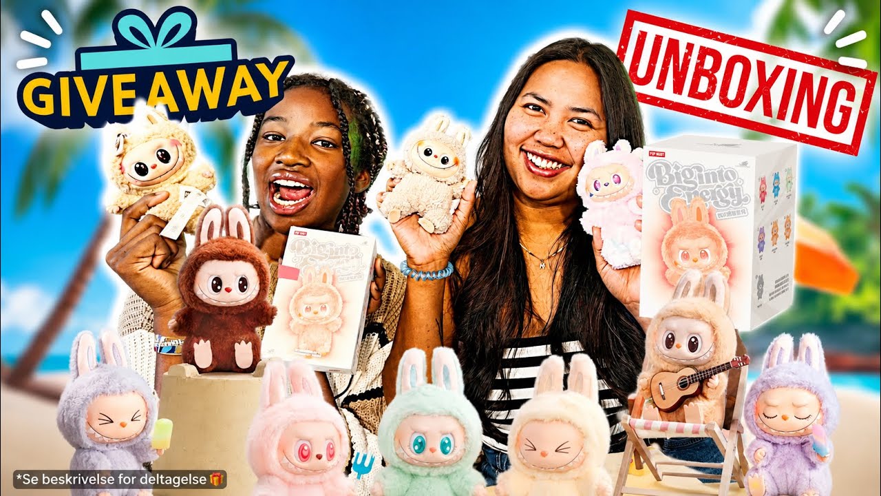 Giver 1 Labubu VÆK! 😱🎁 Unboxing & Sammenligning med Lafufu