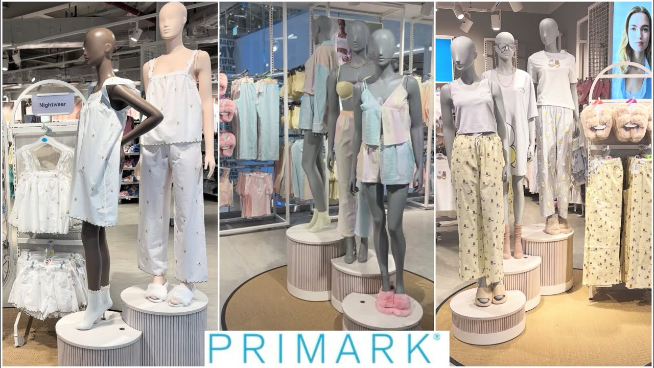 Primark women’s pyjamas new collection / may 2025