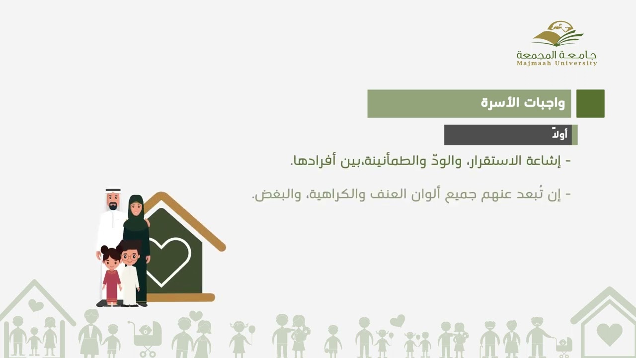 1  تعريف الأسرة