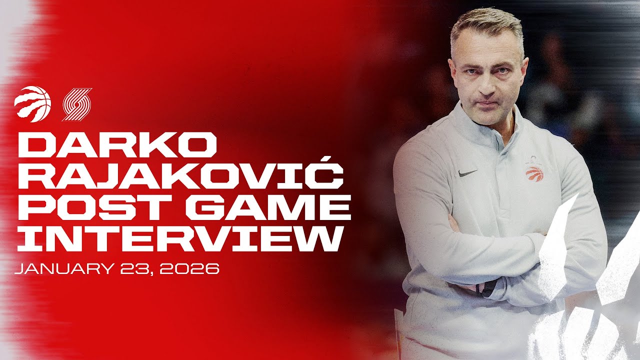 Darko Rajakovic | Post Game at Trail Blazers | January 23, 2026