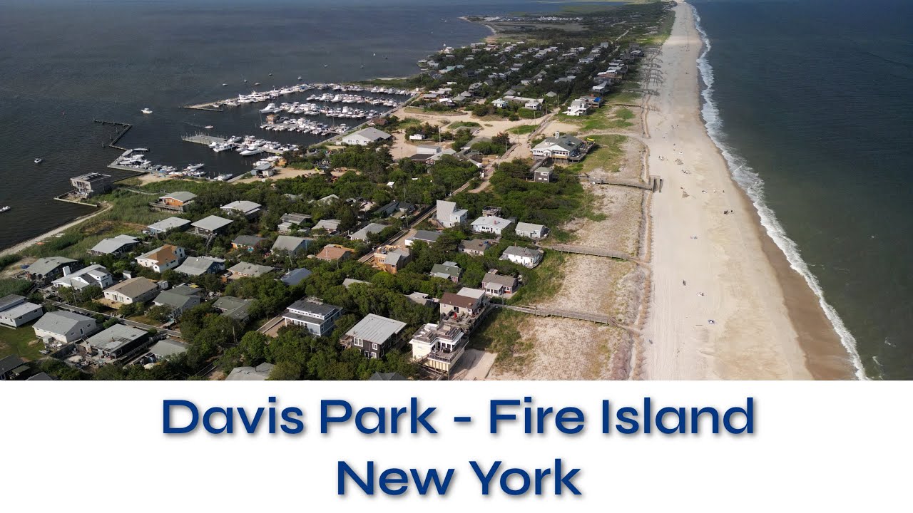 Davis Park, Fire Island - Drone