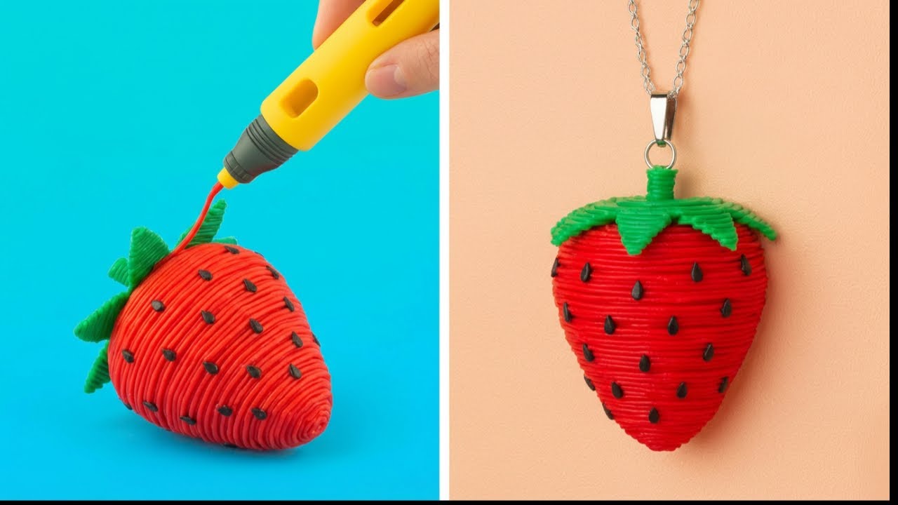 Arts et artisanat de niveau supérieur 💡 Idées de stylo 3D et de colle chaude par 123GO! LIKE