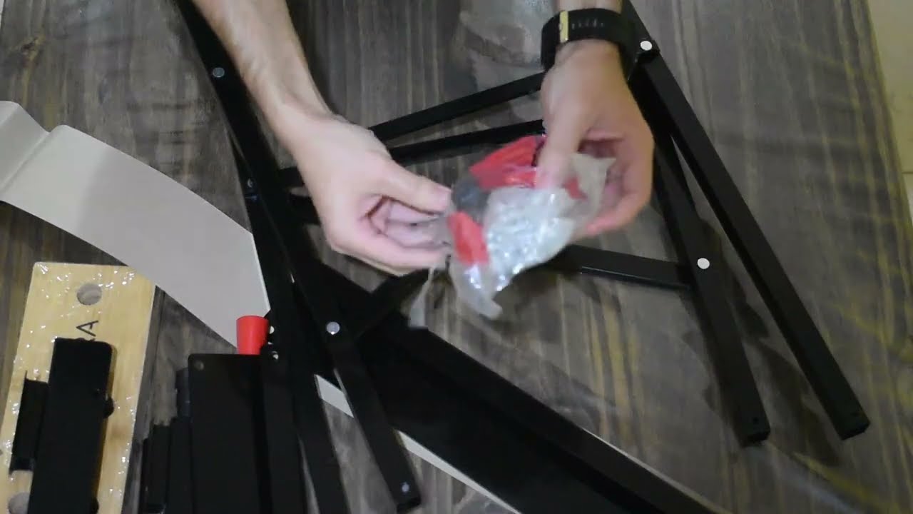 mesa de trabajo plegable Pektra: como armarla