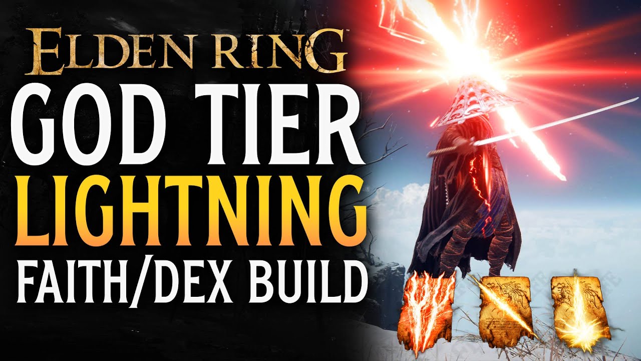 Руководство по билду Elden Ring GOD TIER: Молния, Вера/Ловкость! НЕВЕРОЯТНЫЙ УРОН!