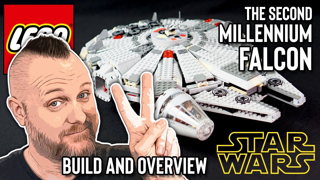LEGO Star Wars Millennium Falcon (4504) second edition speed build and overview
