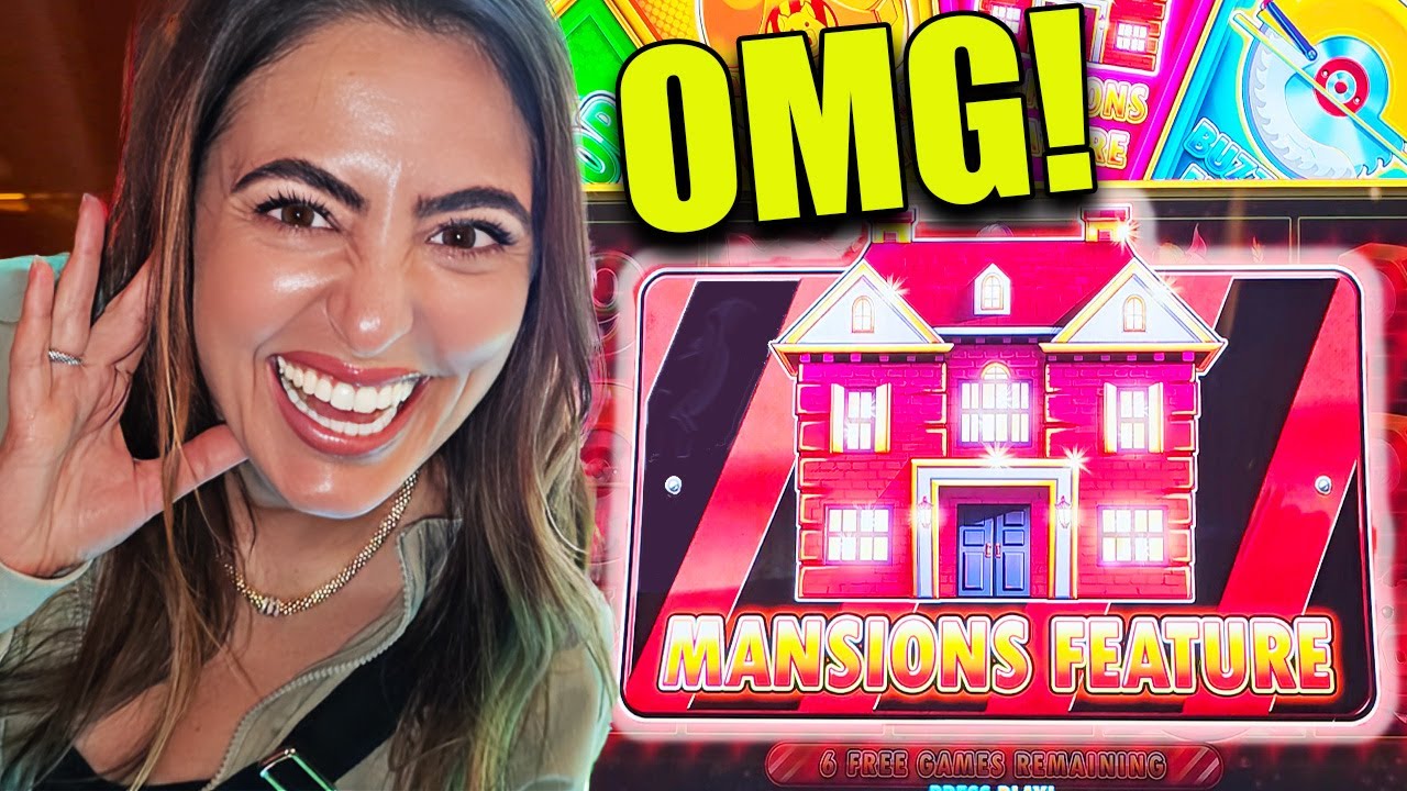 OMG! My 1st EVER Mansion Bonus on NEW Huff n Even More Puff!
