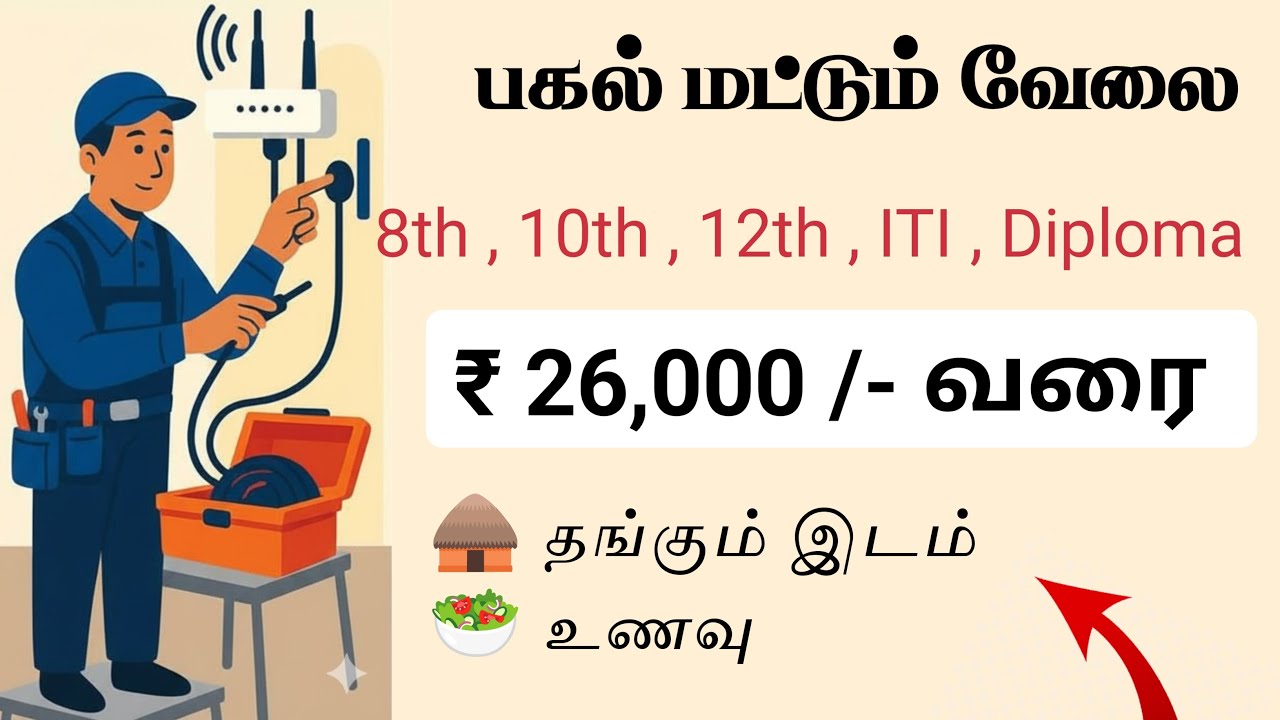 CHENNAI JOB VACANCY 2025 | ✅ 10 Official Job Openings for Freshers | Job recruitment