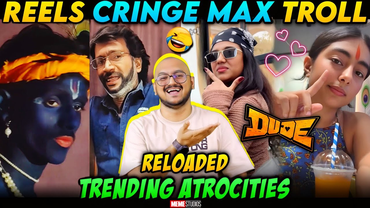 INSTAGRAM REELS CRINGE TROLL *RE-LOADED* | DUDE REELS KODUMAIGAL 😂 | MEME STUDIOS