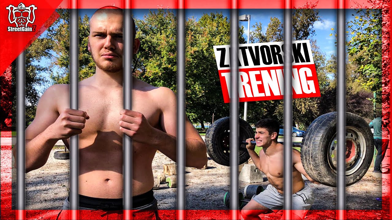 ZATVORSKI trening za NOGE! | Street Workout