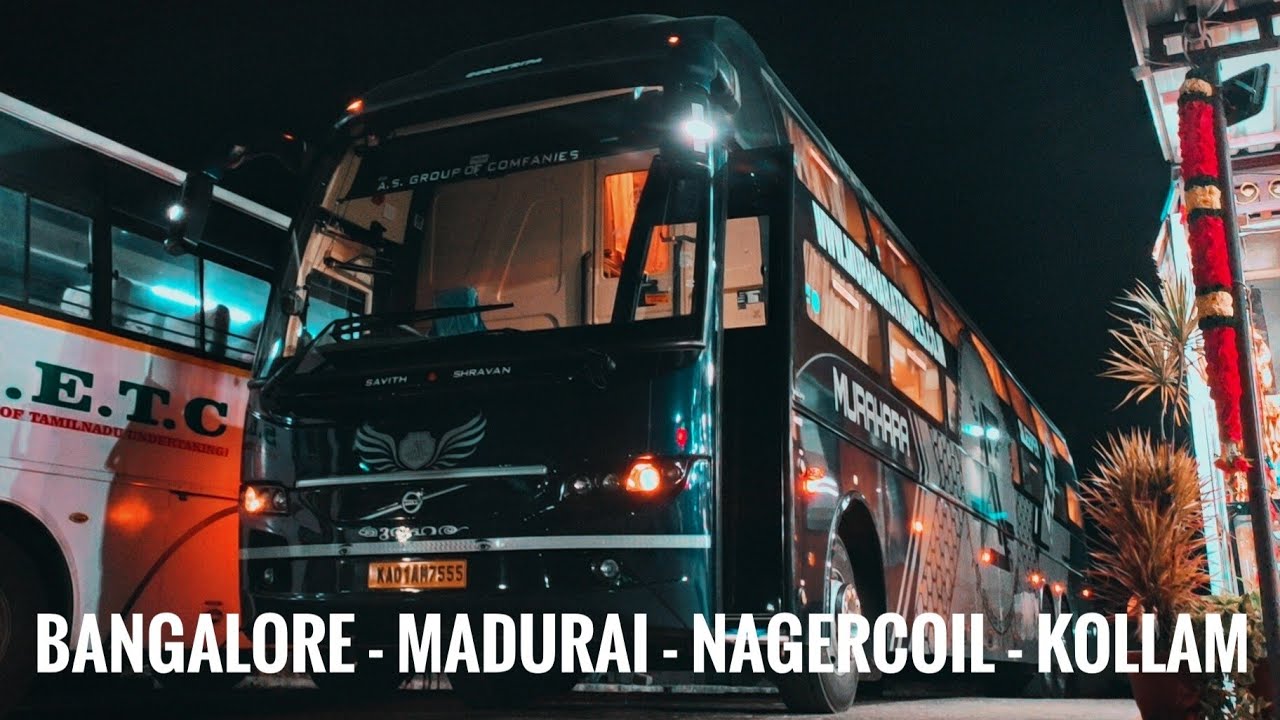 Murahara Travels Volvo Sleeper(VECV) - Beast Of Kerala - Bangalore 🔁 Kollam