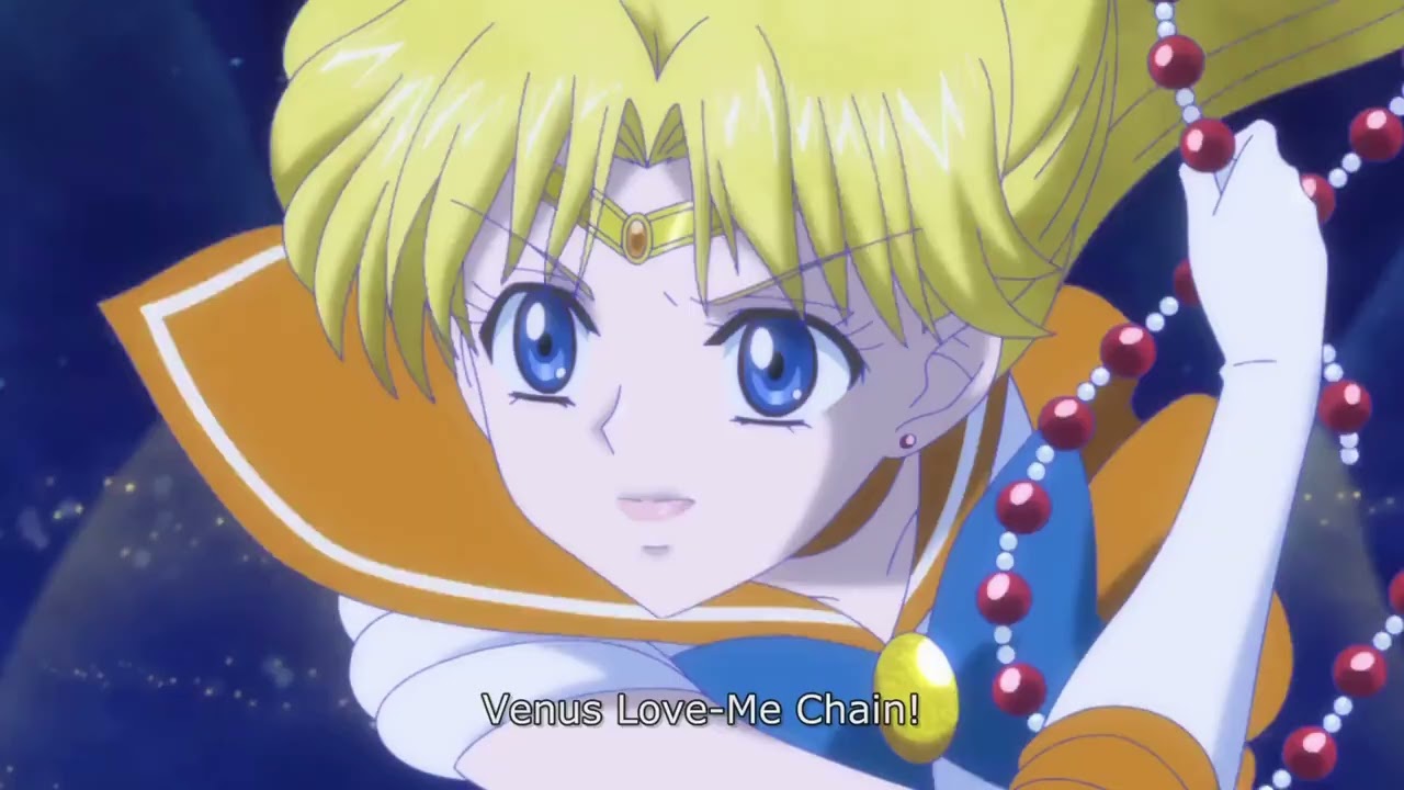 Sailor Venus kills Queen Beryl