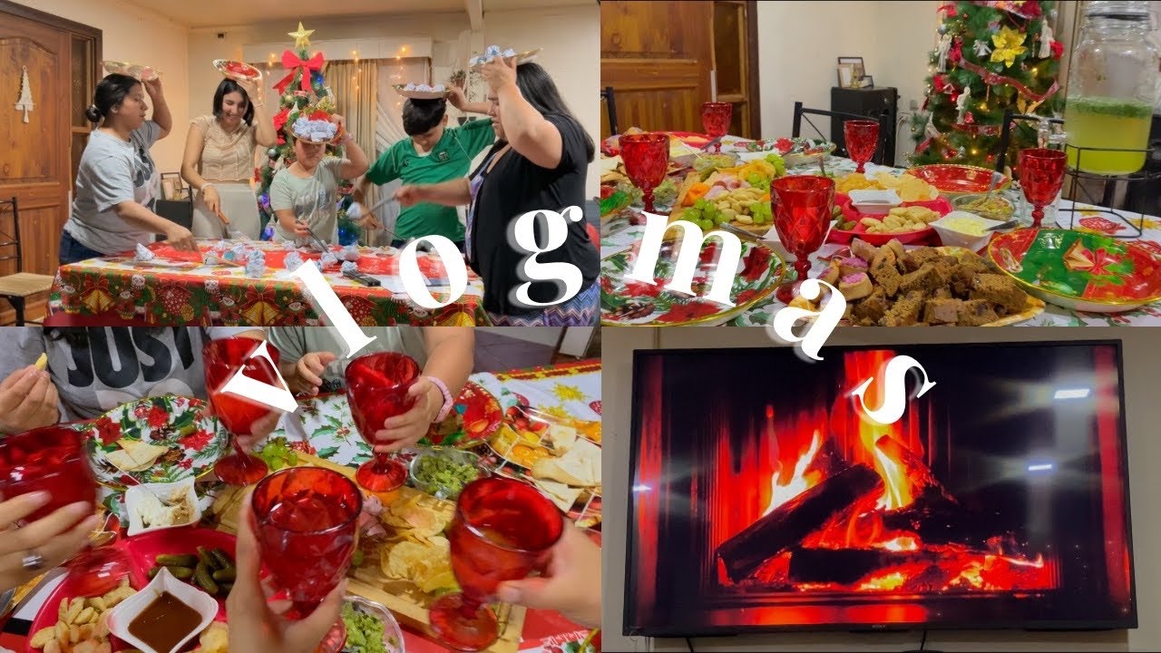 VLOGMAS 20 | noche navideña y juegos 🎄🎁🌟❤️