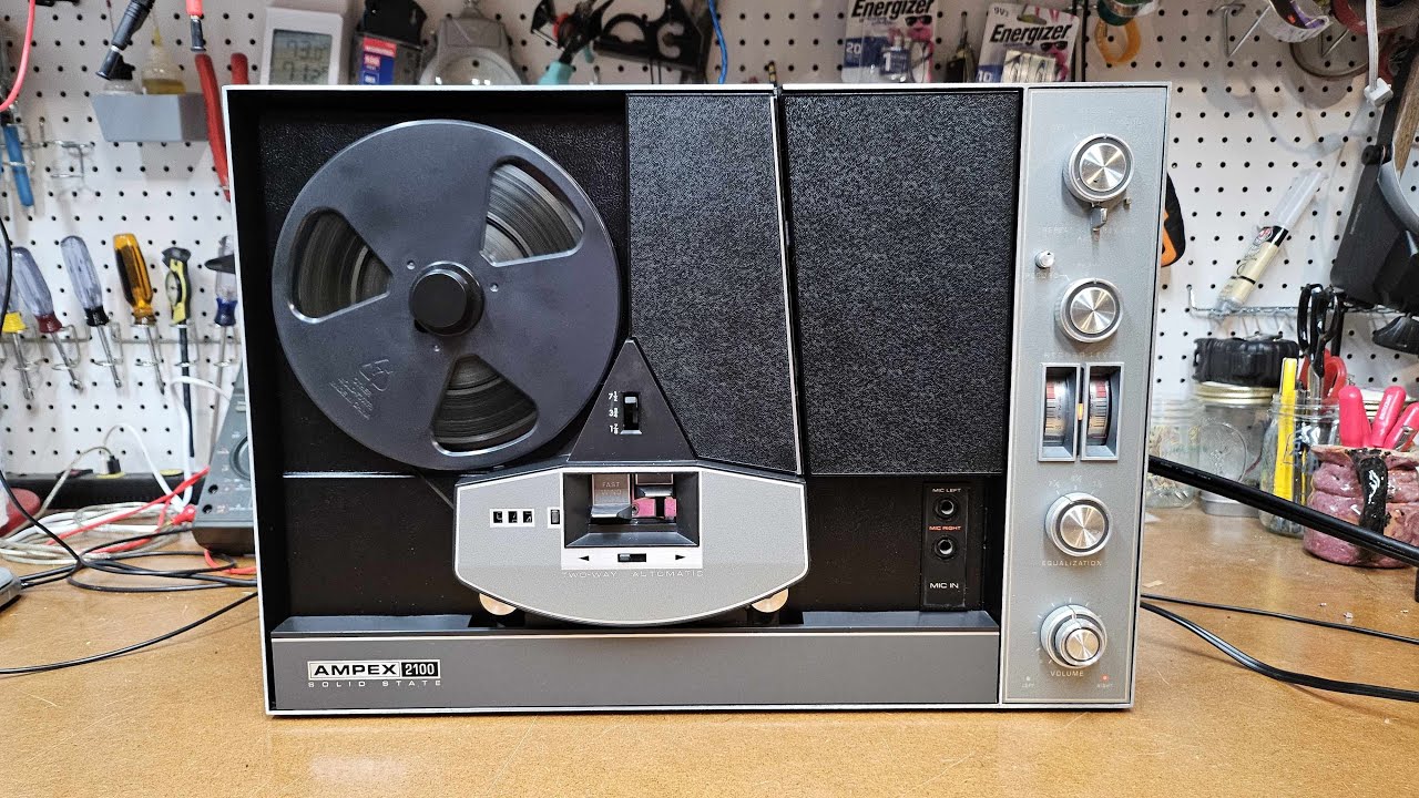 1966 Ampex 2100 Series Reel to Reel Restoration