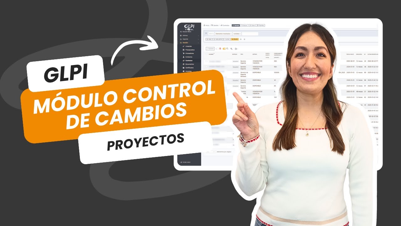 Cómo usar el módulo de Control de Cambios en tus proyectos de GLPI #glpi #globalsoft