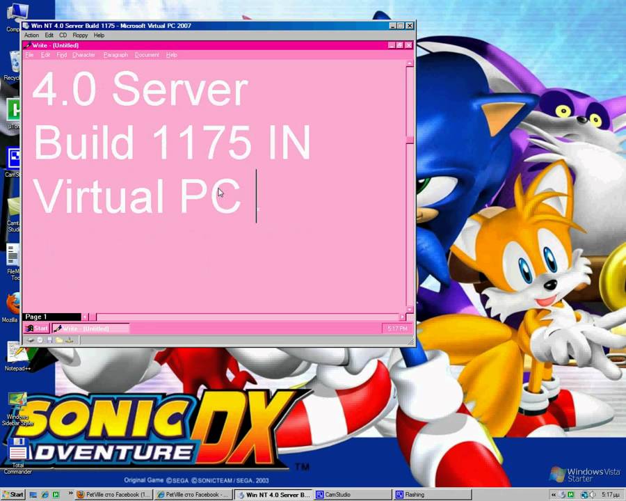 Cairo (Win NT 4.0 Beta 1) Server Build 1175.avi
