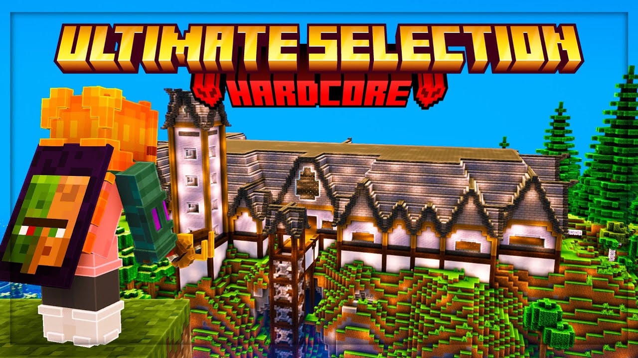 Finalmente a Melhor Build de TODAS | Minecraft: Ultimate Selection Hardcore #8