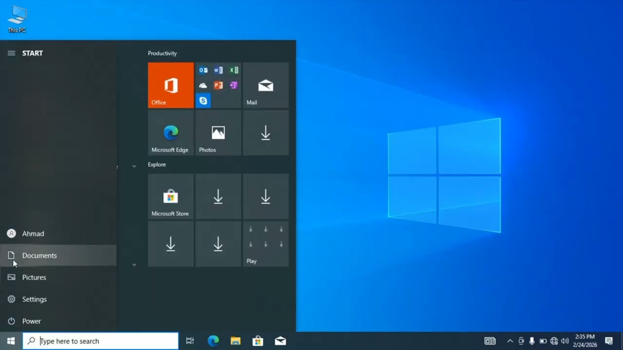 Disk Quota in Windows 10 Pashto