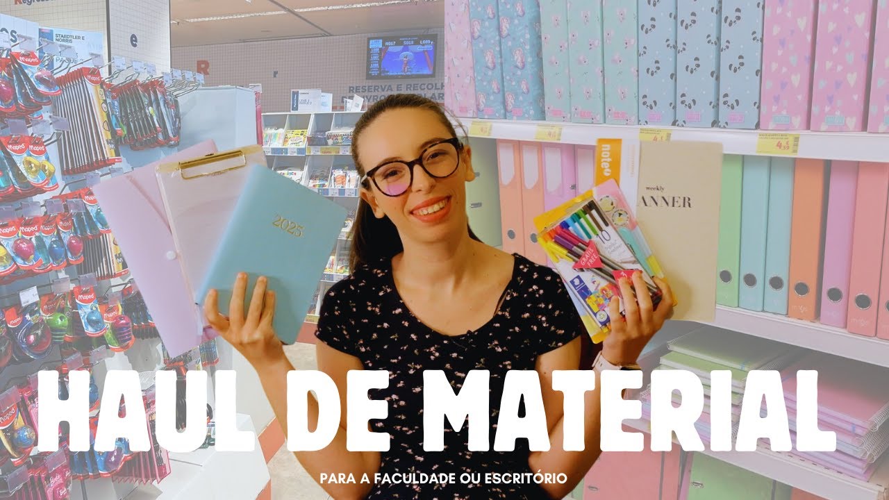 HAUL DE MATERIAL ESCOLAR 2024 | KIKI SILVA