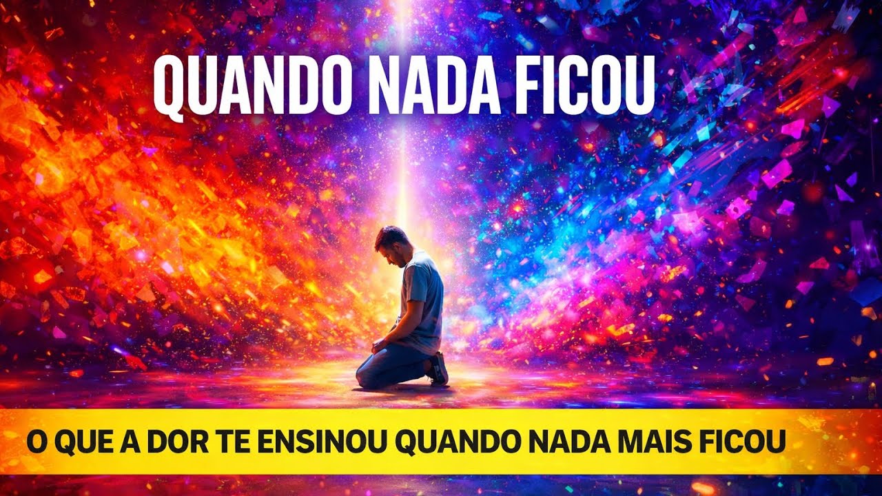 O que a dor te ensinou quando nada mais ficou