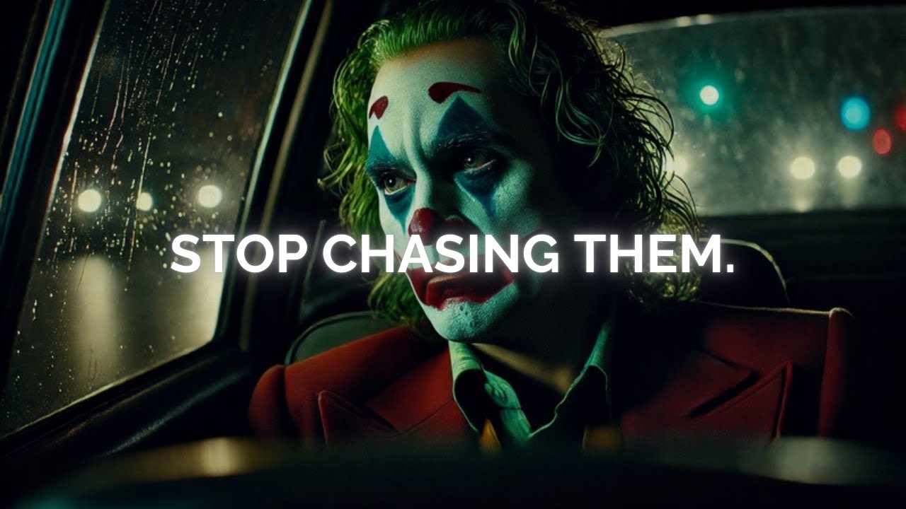 You are Chasing An EMOTION, Not a PERSON - Joker Speech (Dark Motivation)