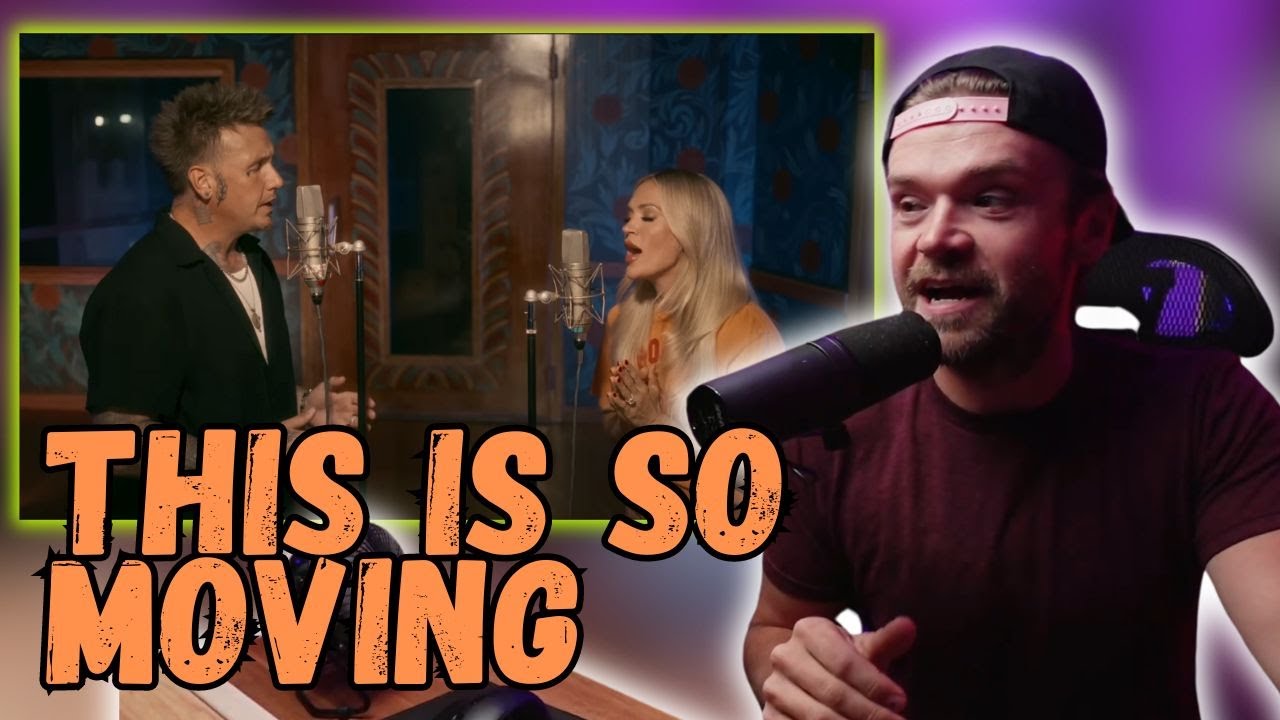 PAPA ROACH & CARRIE UNDERWOOD - LEAVE A LIGHT ON (Talk Away The Dark) | REACTION
