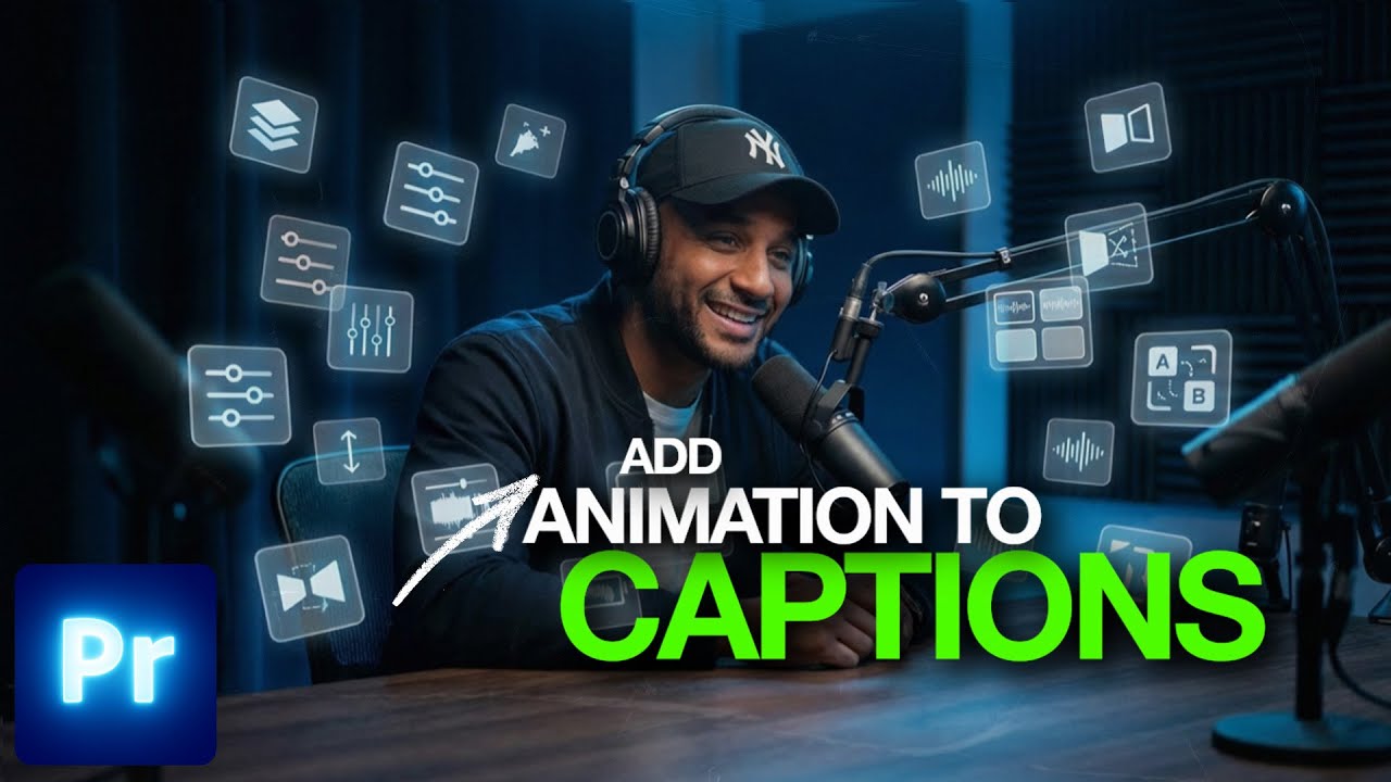 How to Animate Viral Captions in Premiere Pro 🔥 (Smooth & Modern)