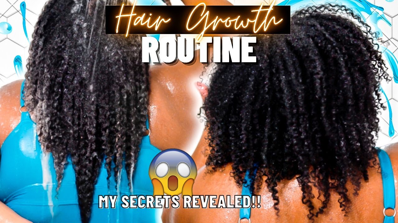 The BEST Maximum Hydration Type 4 "Natural Hair" Regimen for FAST Hair Growth and Length Retention