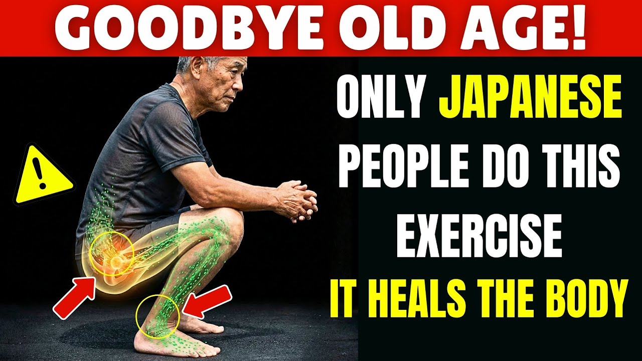Over 75? 5 Movements Japanese Elders Swear By (No Gym, Just Results Daily!) | Senior Health Tips