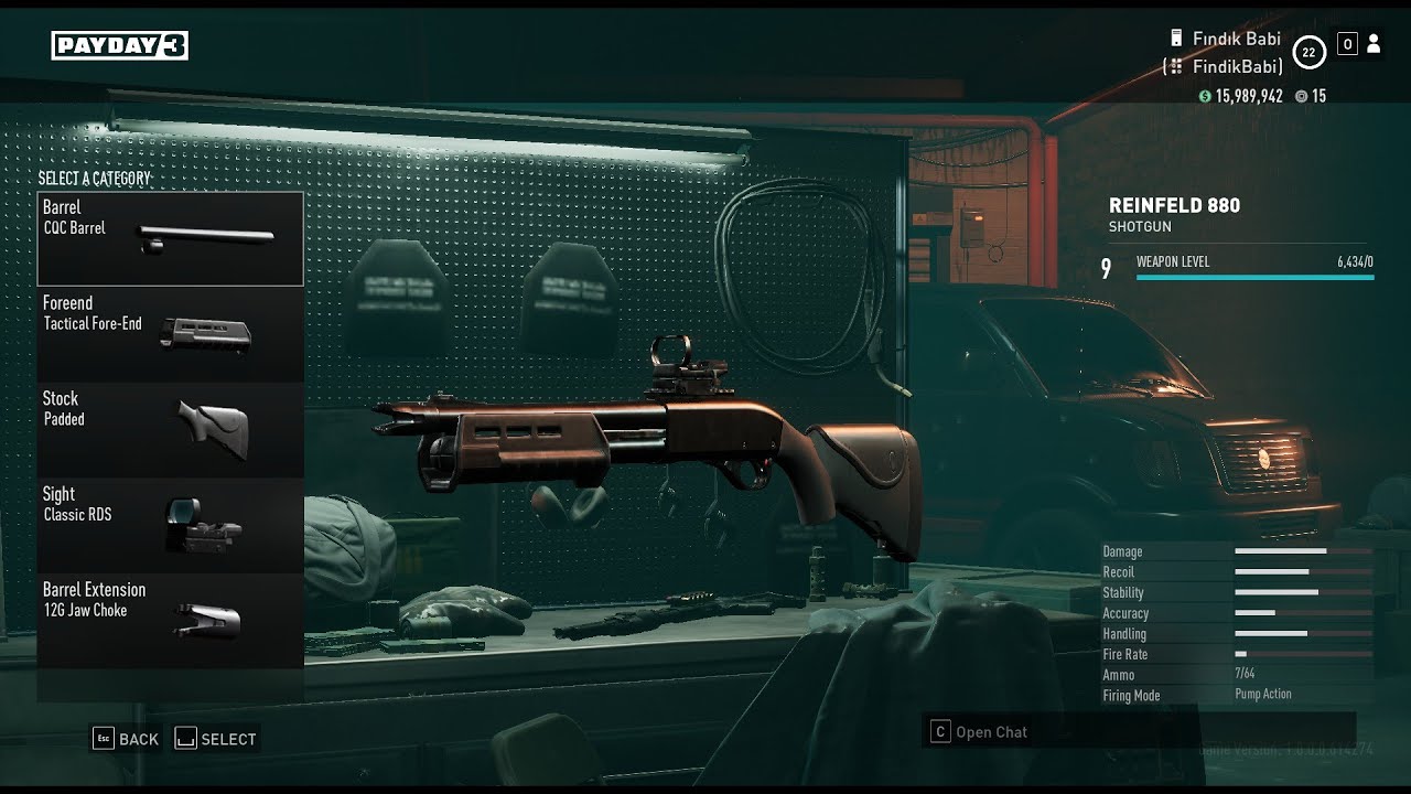Payday 3 Closed Beta - Reinfeld 880 Build - 