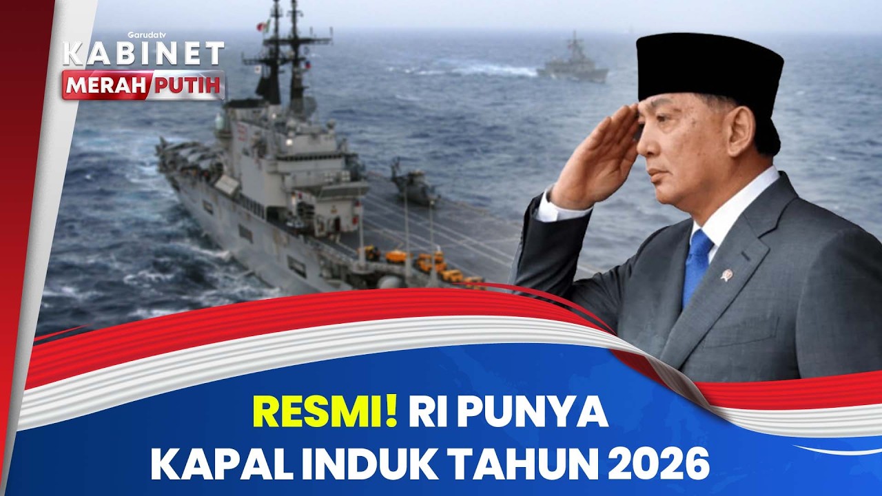 INDONESIA PUNYA KAPAL INDUK! Menhan Sjafrie Pastikan Giuseppe Garibaldi Jadi Milik RI! I KMP