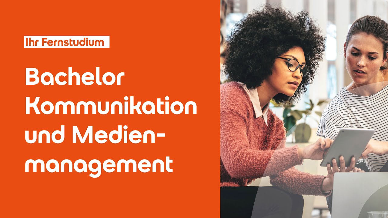 Kommunikation und Medienmanagement studieren – an der SRH Fernhochschule | Bachelor Fernstudium